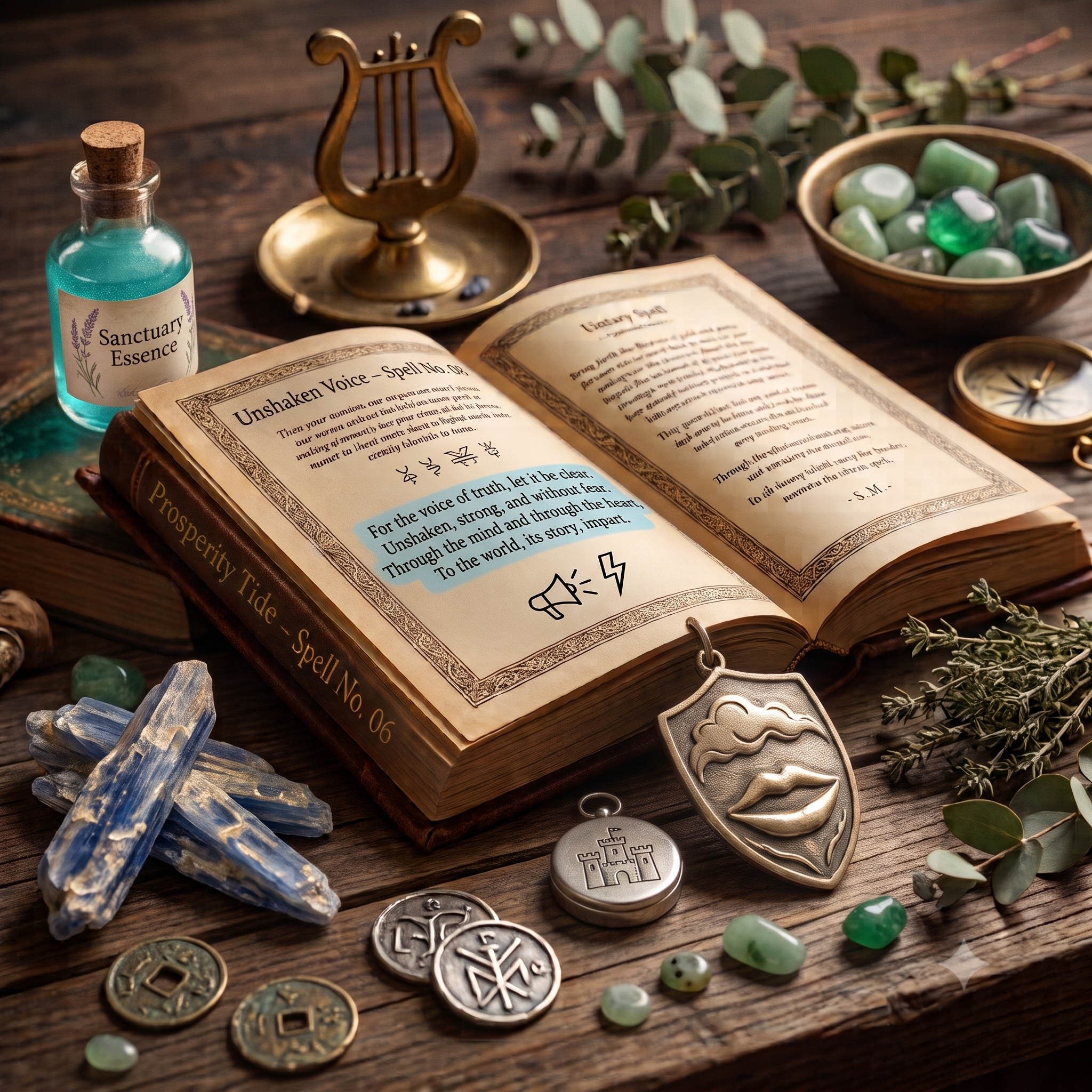 Unshaken Voice – Spell No. 08